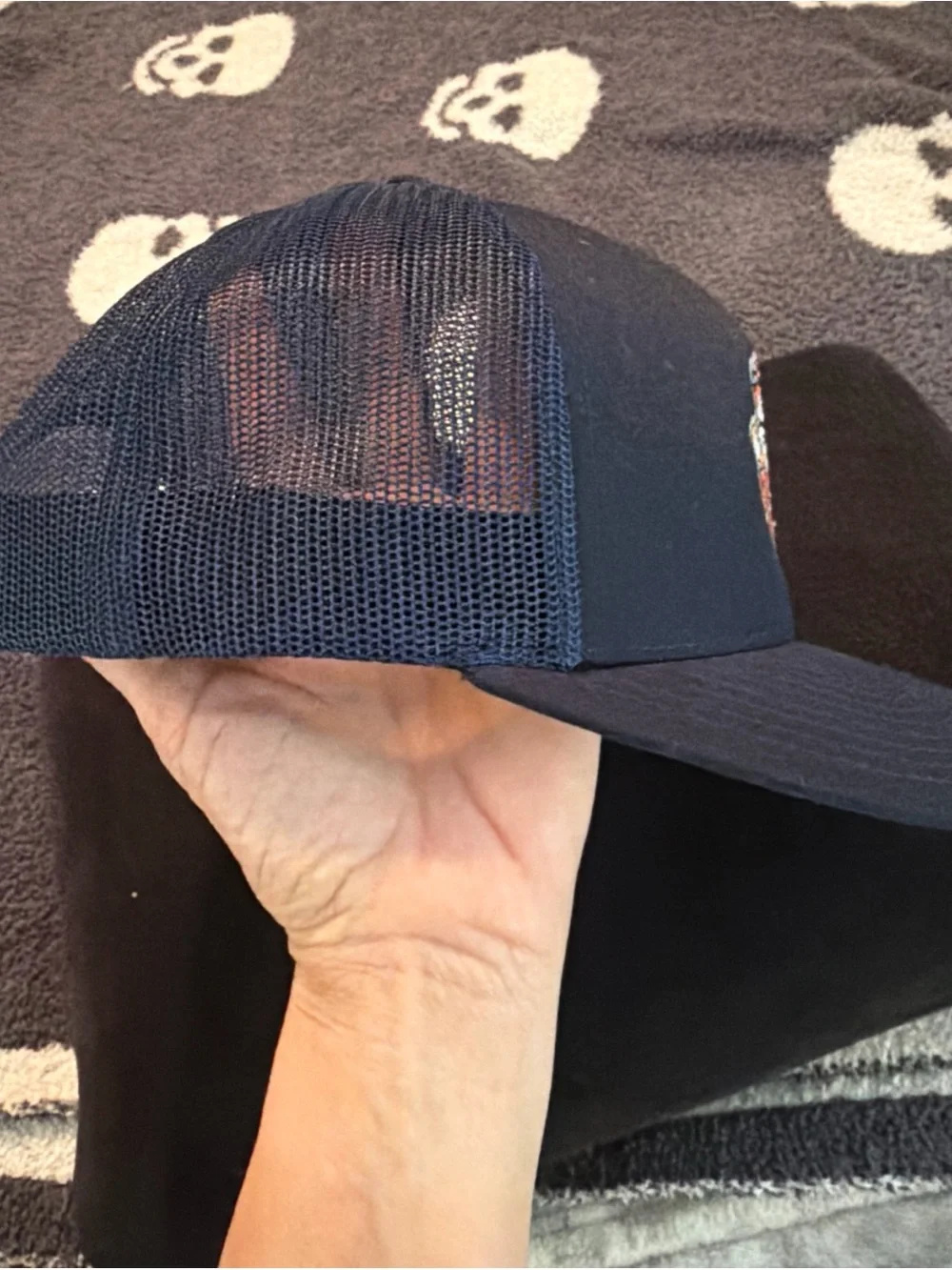 NWOT Greenville Swamp Rabbits Hockey Team Navy Primary Logo Hat Trucker Cap
